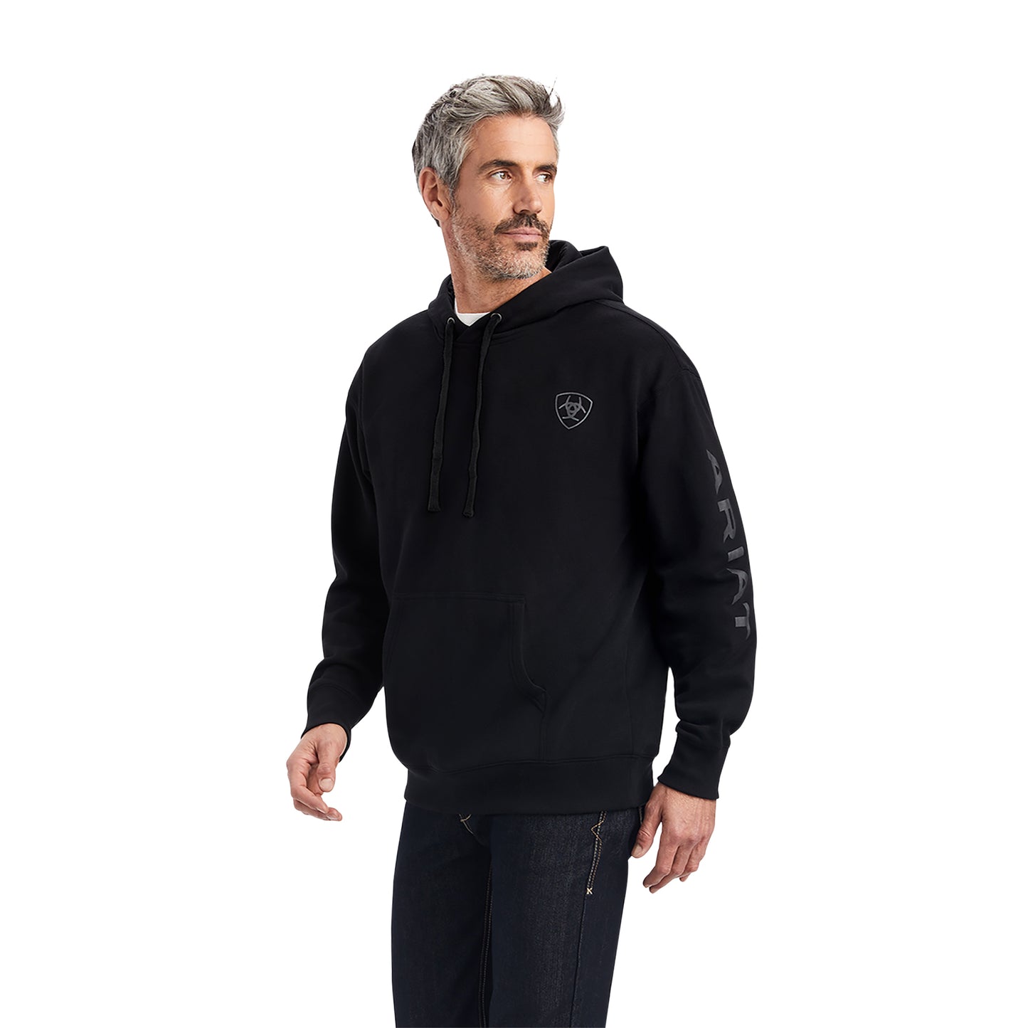 Ariat Logo Hoodie Black