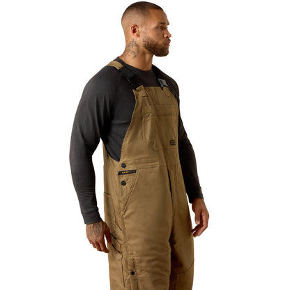 Rebar DuraCanvas Stretch Insulated Bib FIELD KHAKI - 10032505