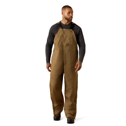 Rebar DuraCanvas Stretch Insulated Bib FIELD KHAKI - 10032505