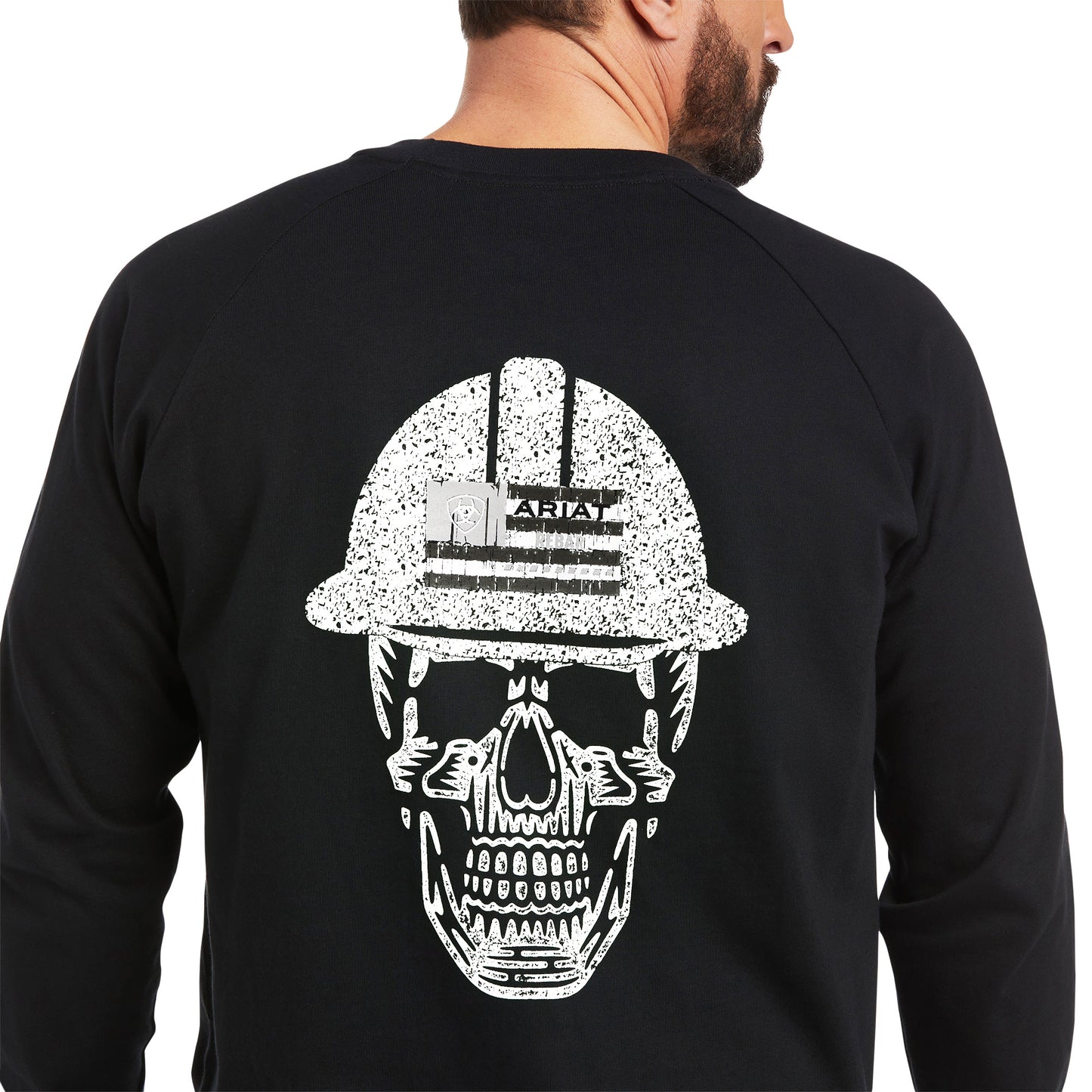 Rebar Cotton Strong Roughneck T-Shirt Black - 10037654