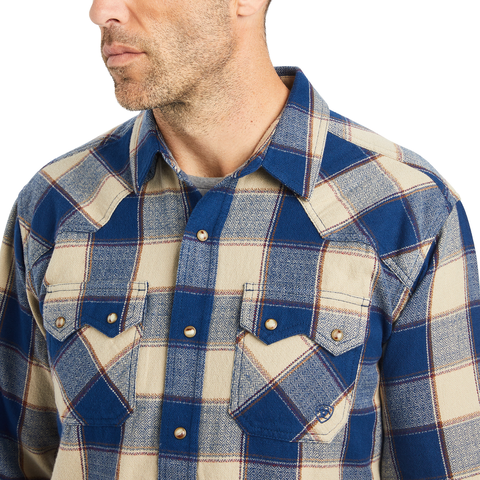 Men's Howie Retro Western Flannel Snap Front