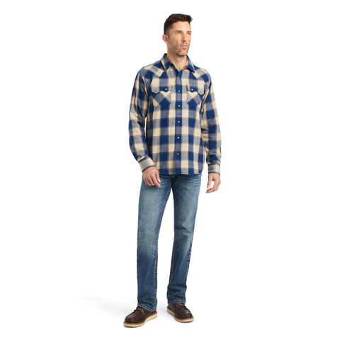 Men's Howie Retro Western Flannel Snap Front