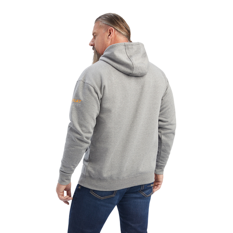 Rebar Workman Hoodie Gray