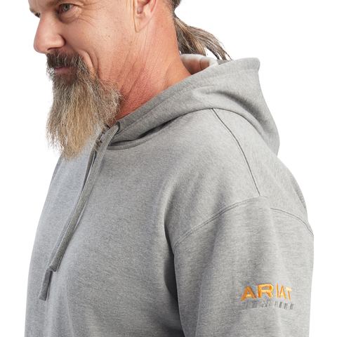 Rebar Workman Hoodie Gray