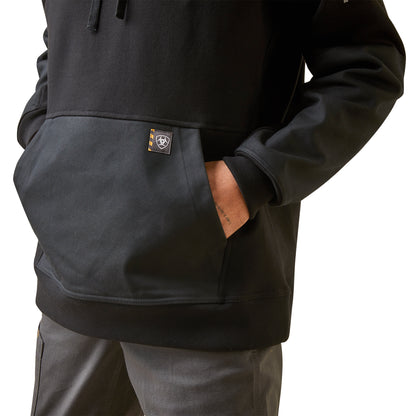 Ariat Rebar Workman DuraCanvas Hoodie - Black - 10046148