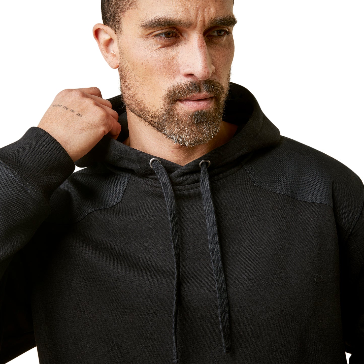 Ariat Rebar Workman DuraCanvas Hoodie - Black - 10046148
