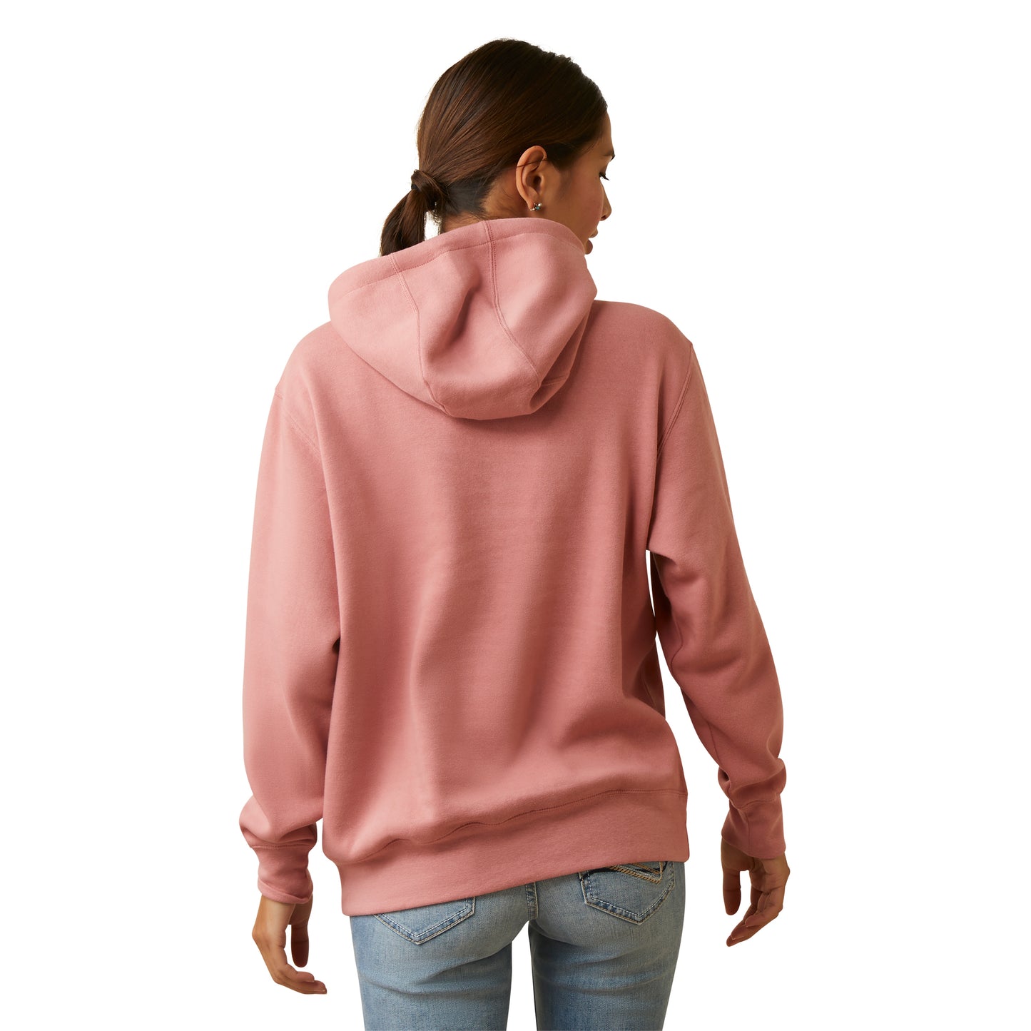 REAL Fading Lines Hoodie Rose