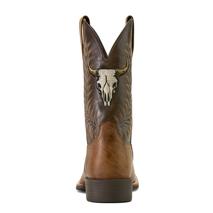 Sport Steer Skull Cowboy Boot - 10064053