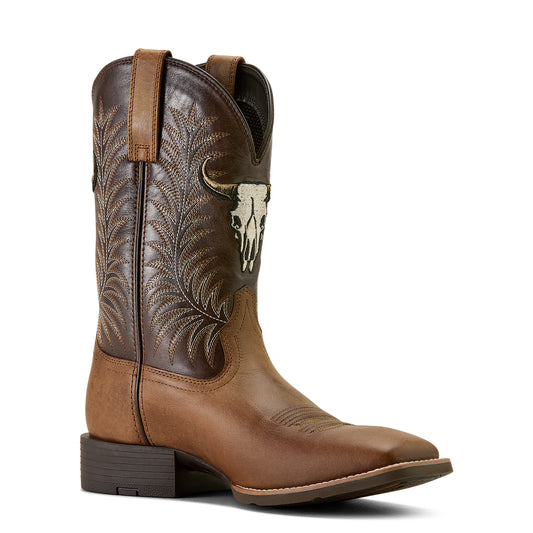 Sport Steer Skull Cowboy Boot - 10064053