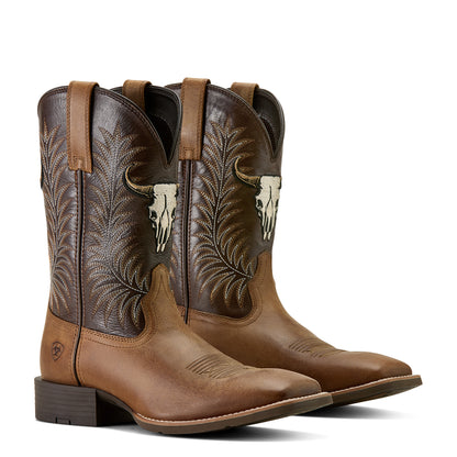 Sport Steer Skull Cowboy Boot - 10064053