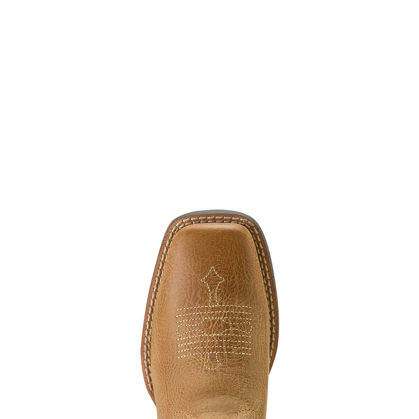 Ariat Kids Tombstone Wide Square Toe Western Brown Boot - 10063835
