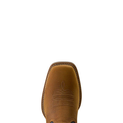 Ariat Men's Sport Riggs Waterproof Wide Square Toe Cowboy Boot - Brown -