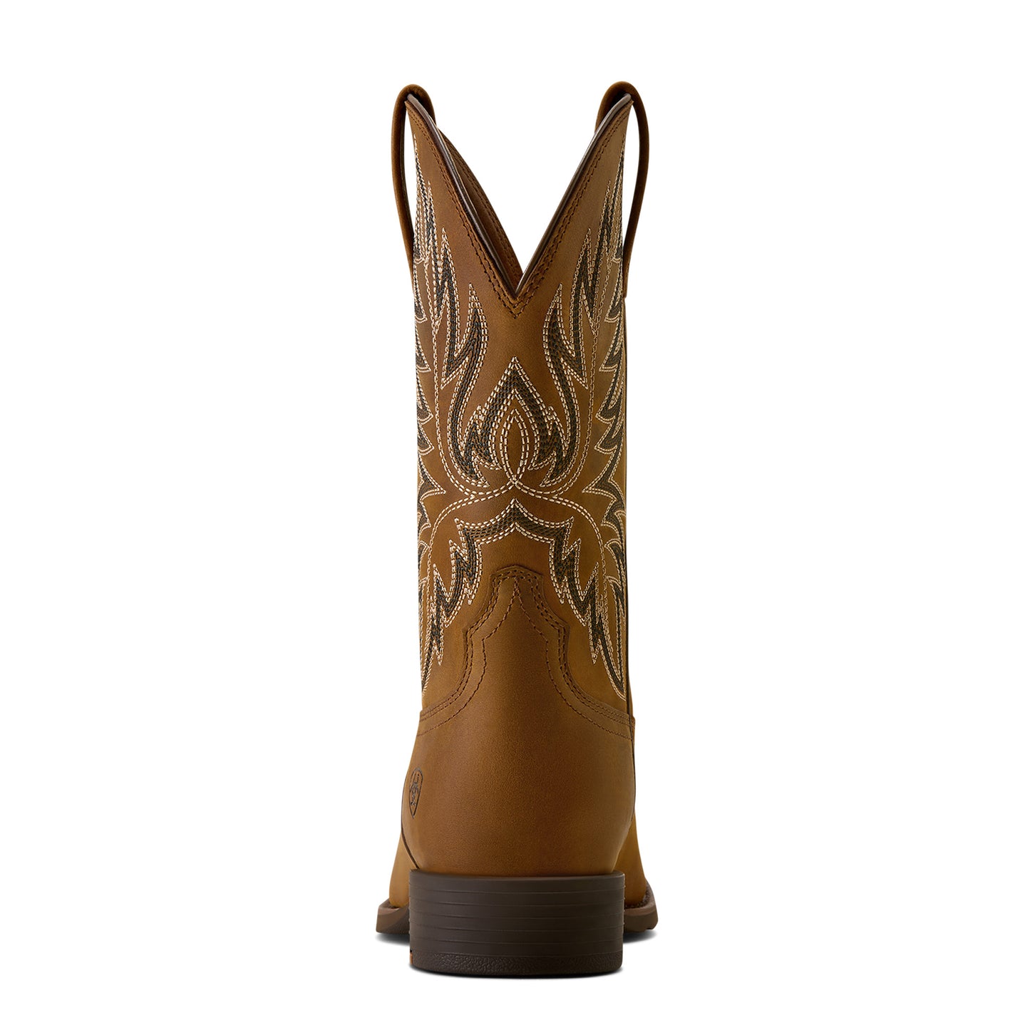 Ariat Men's Sport Stockman U Toe Cowboy Boot - Brown - 10080534