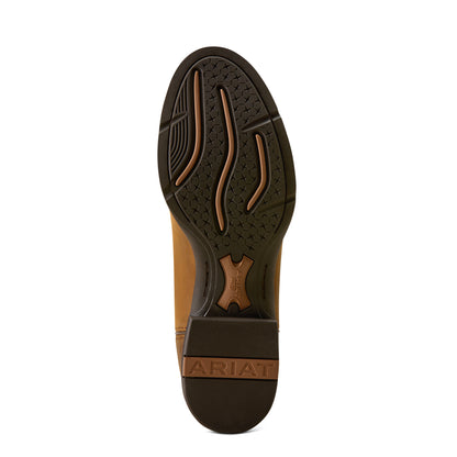 Ariat Men's Sport Stockman U Toe Cowboy Boot - Brown - 10080534