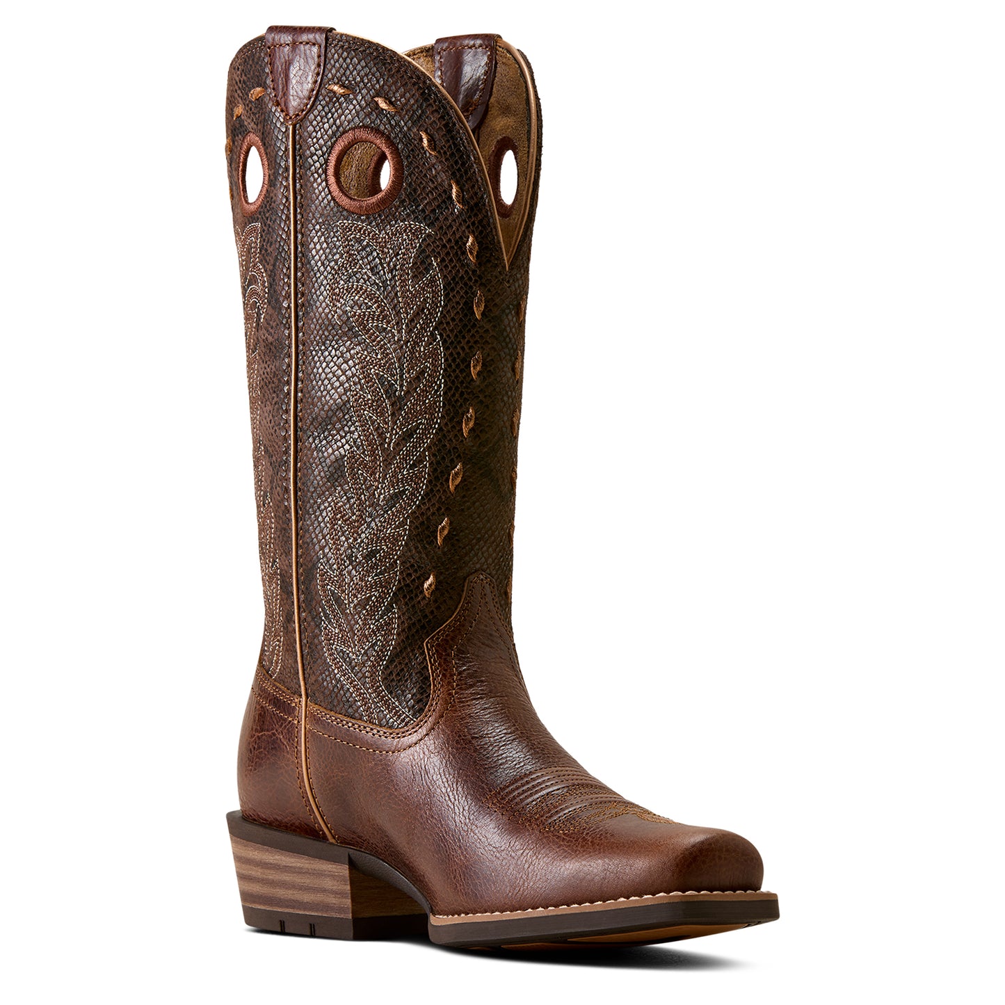 Ariat Women's Lucera Narrow Cutter Toe Western Boot - Deepest Tan - 10080295
