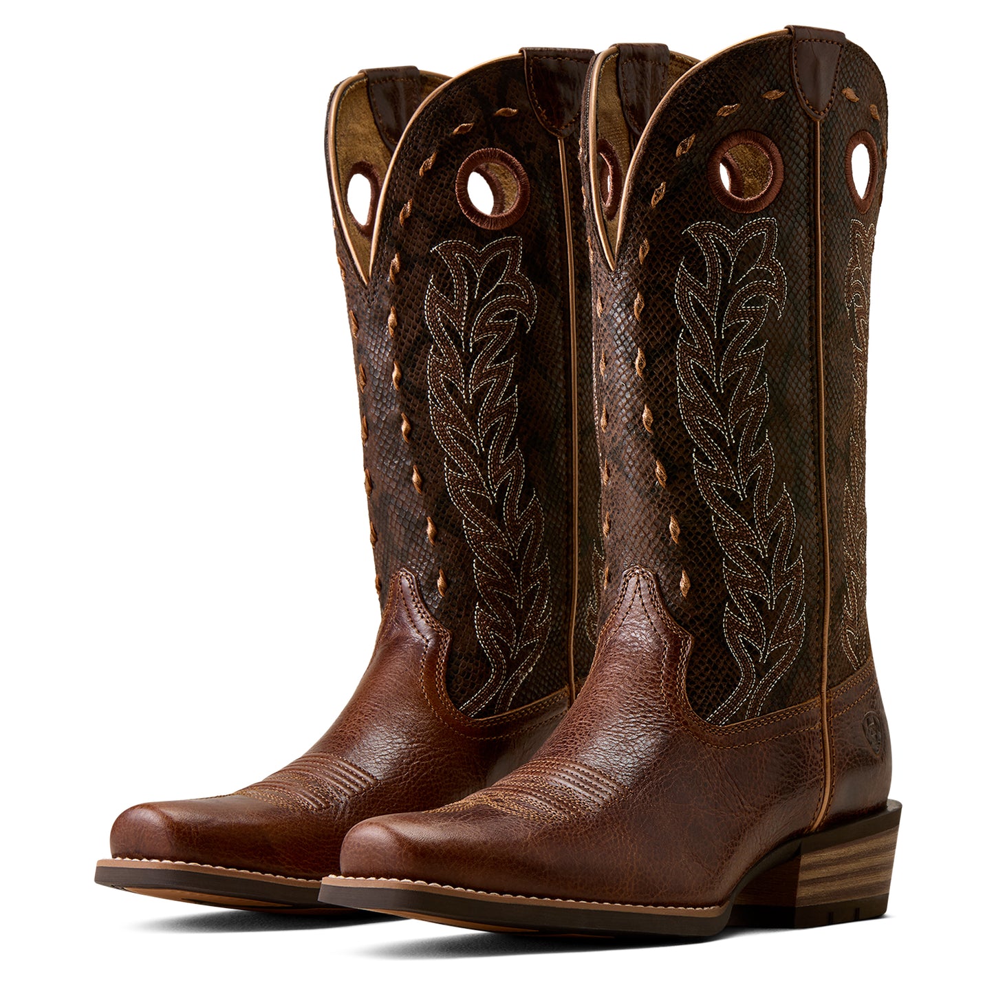 Ariat Women's Lucera Narrow Cutter Toe Western Boot - Deepest Tan - 10080295