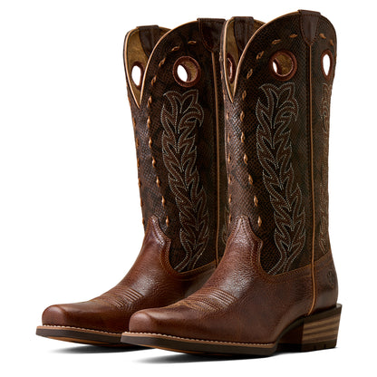 Ariat Women's Lucera Narrow Cutter Toe Western Boot - Deepest Tan - 10080295