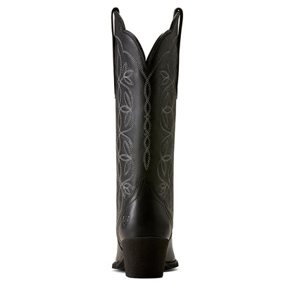 Ariat Women's Heritage Blossom J Toe Western Boot - Black - 10080317