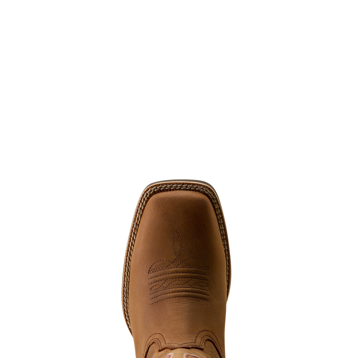 Ariat Women's Round Up Waterproof Wide Square Toe Western Boot - Brown - 10080420