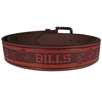 Buffalo Bills Leather Embossed Belt