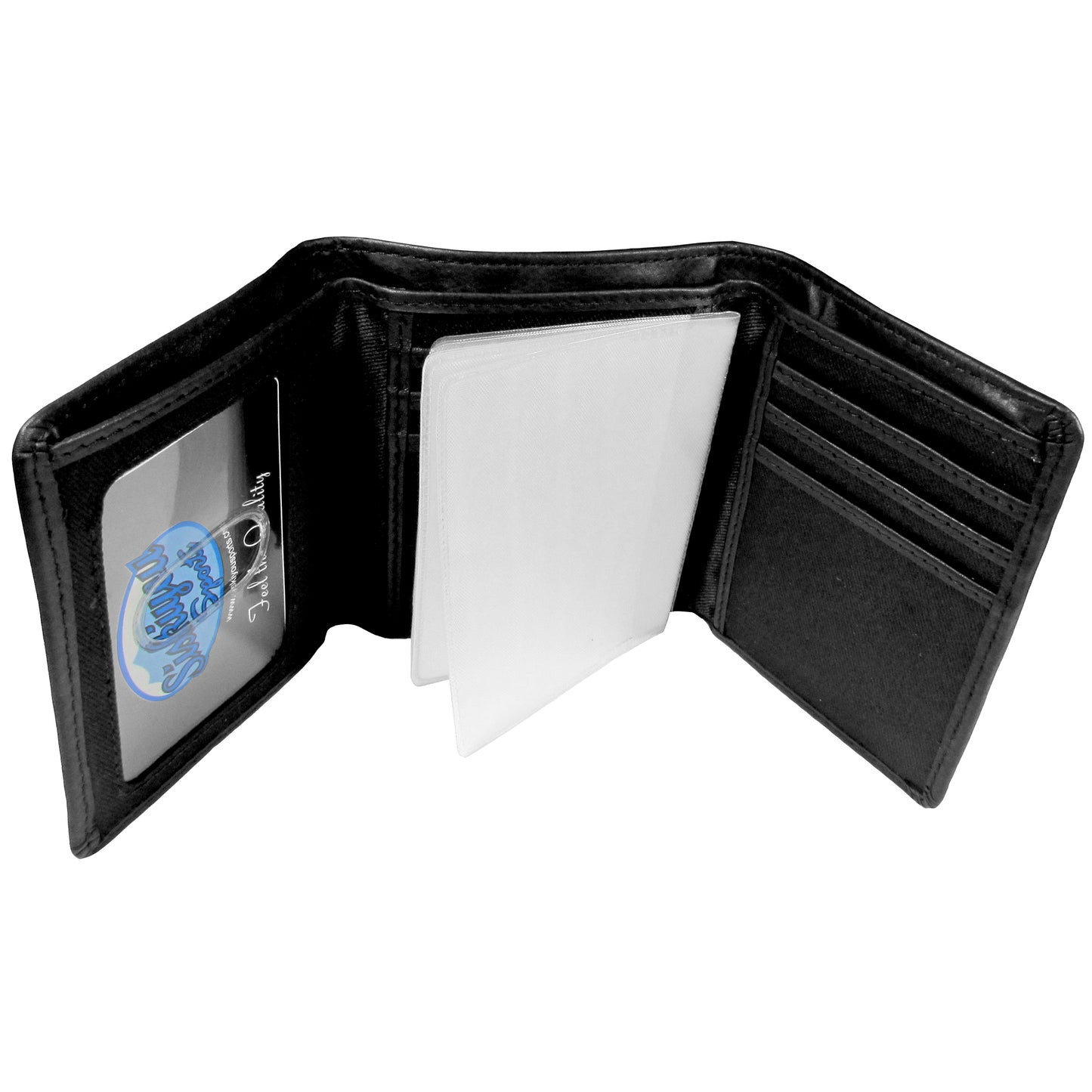 Buffalo Bills Embossed Leather Tri-fold Wallet