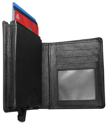 Buffalo Bills Leather RFID Pop-Up Wallet