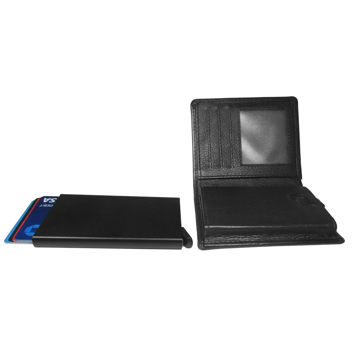 Buffalo Bills Leather RFID Pop-Up Wallet