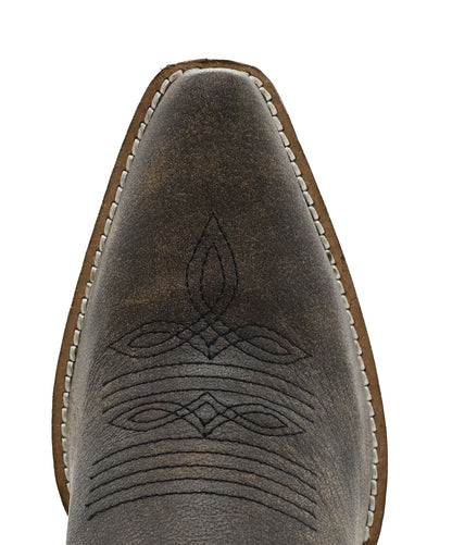 Distressed Sequin Inlay Brown - 5131