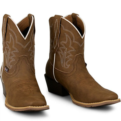 Justin Dee 7" Women's Bootie - Brown - GY9511