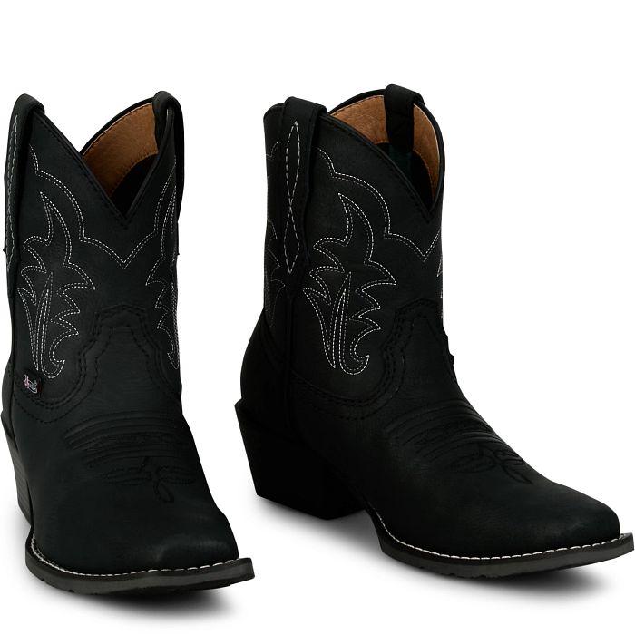 Justin Dee 7" Women's Bootie - Black - GY9514