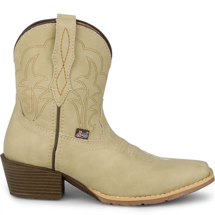Justin Dee 7" Women's Bootie - Bone - GY9513