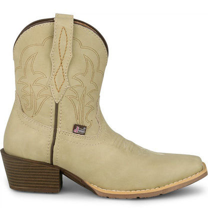 Justin Dee 7" Women's Bootie - Bone - GY9513
