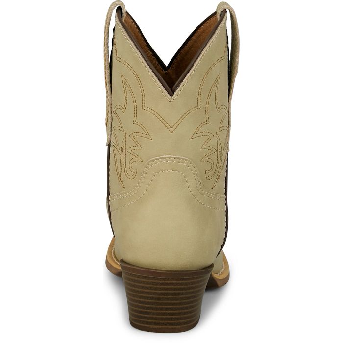 Justin Dee 7" Women's Bootie - Bone - GY9513