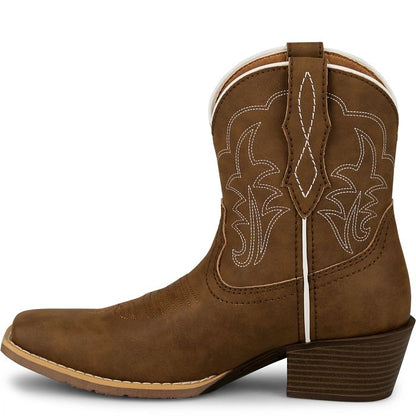 Justin Dee 7" Women's Bootie - Brown - GY9511