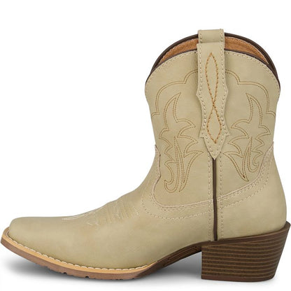 Justin Dee 7" Women's Bootie - Bone - GY9513