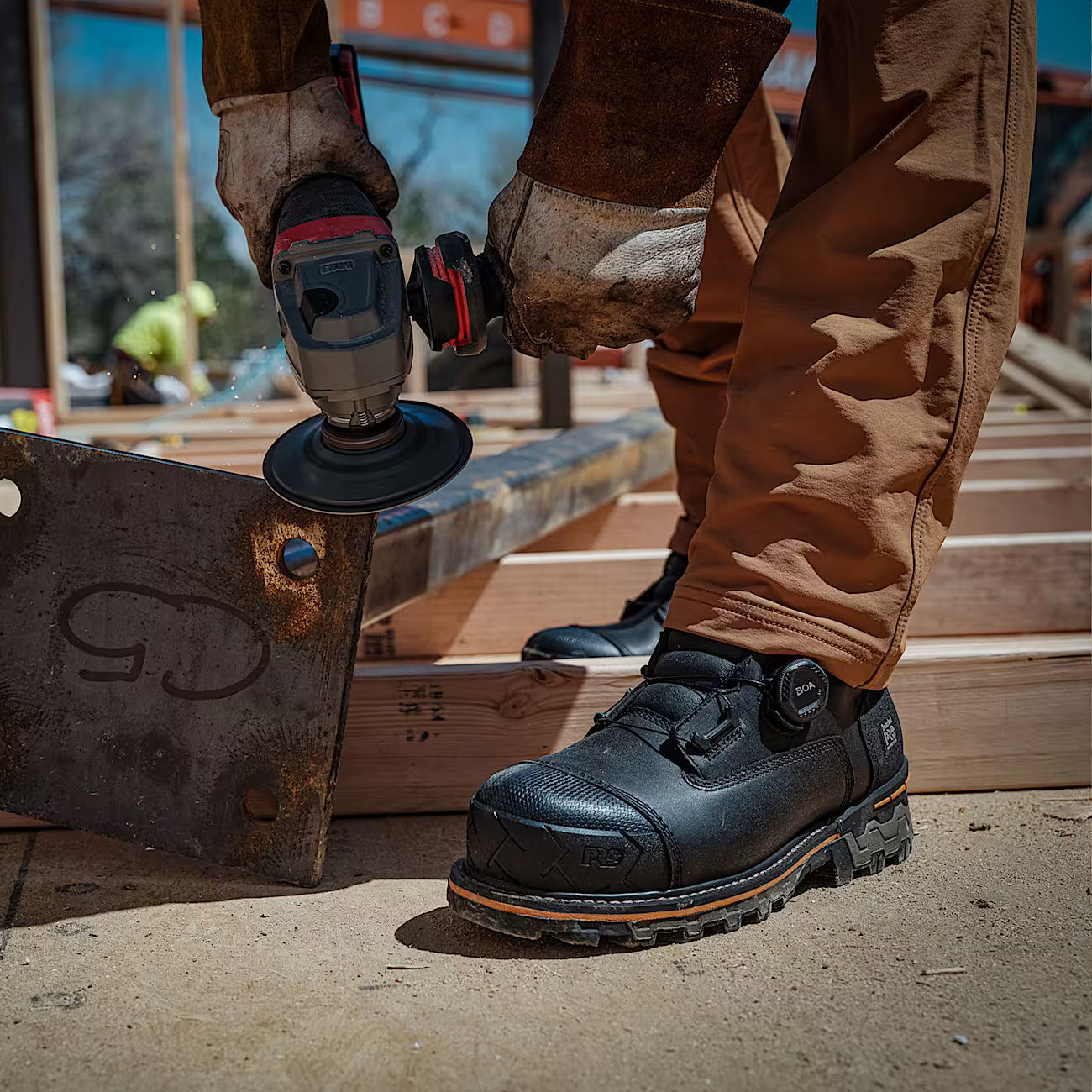 BOA® Boondock Pull-On Composite Toe Waterproof Work Boot - TB0A67B3W02