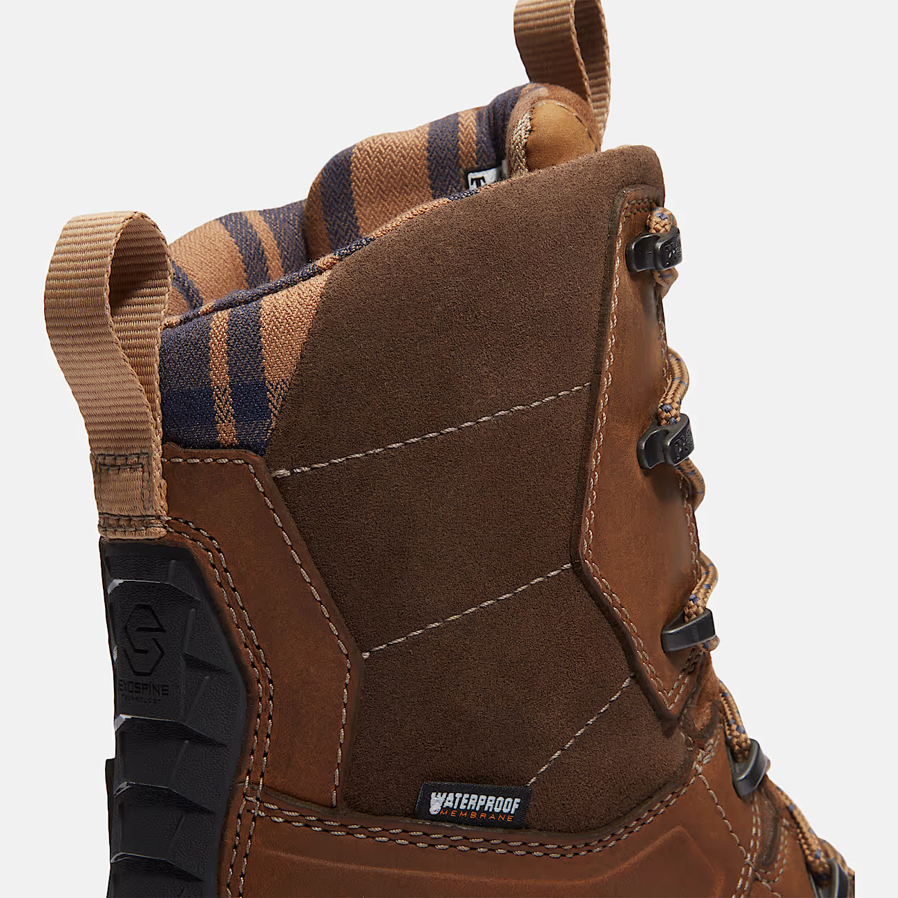 Siberian CSA 8" Composite Toe Waterproof Insulated Work Boot Brown - TB0A63PUEM4