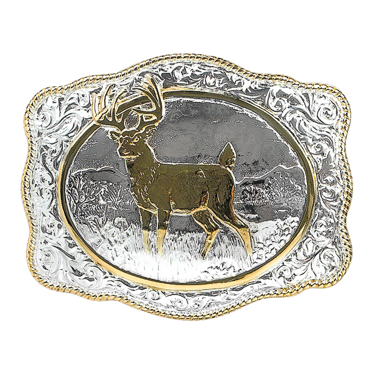 Crumrine Vintage Buck Buckle - 38062