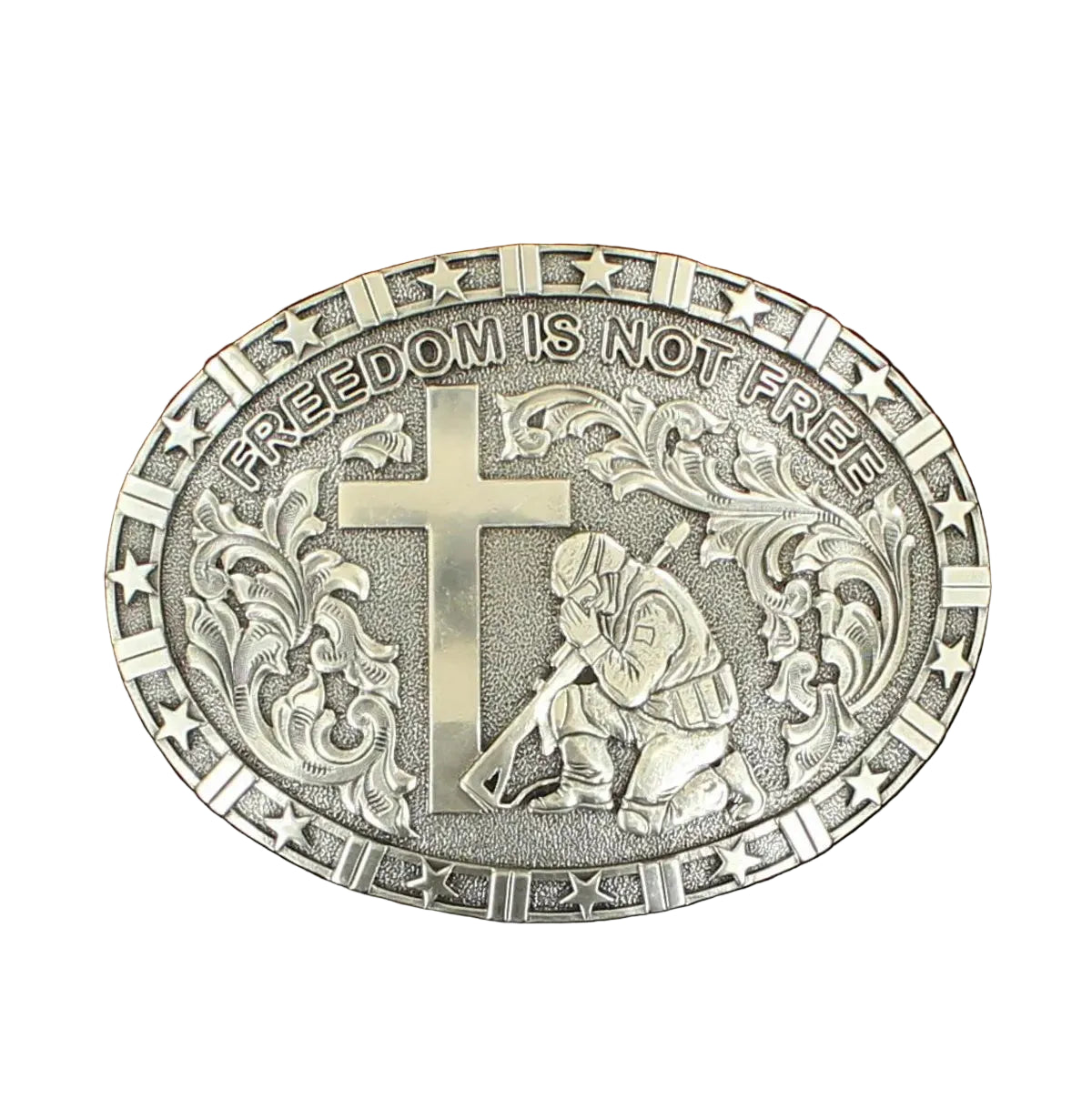 Nocona Men's Military Prayer Buckle