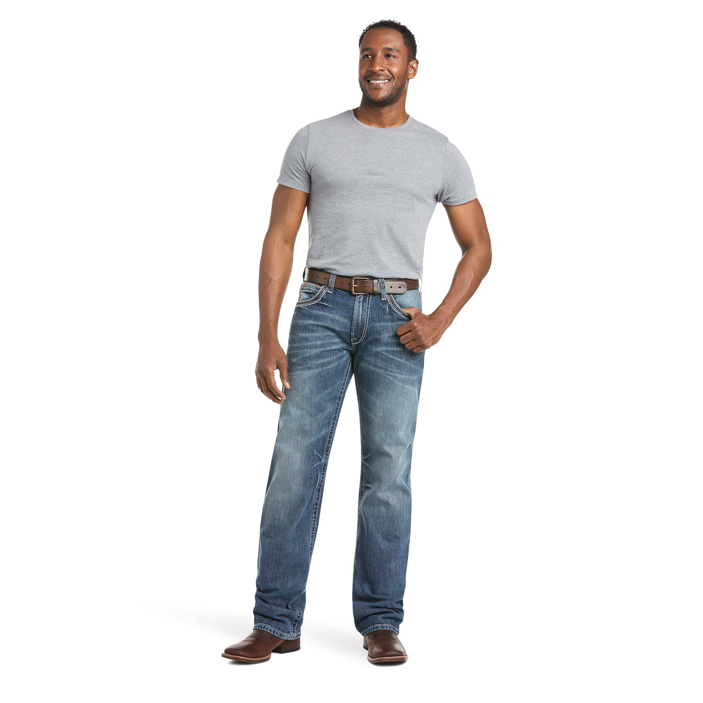 M4 Low Rise Coltrane Boot Cut Jean