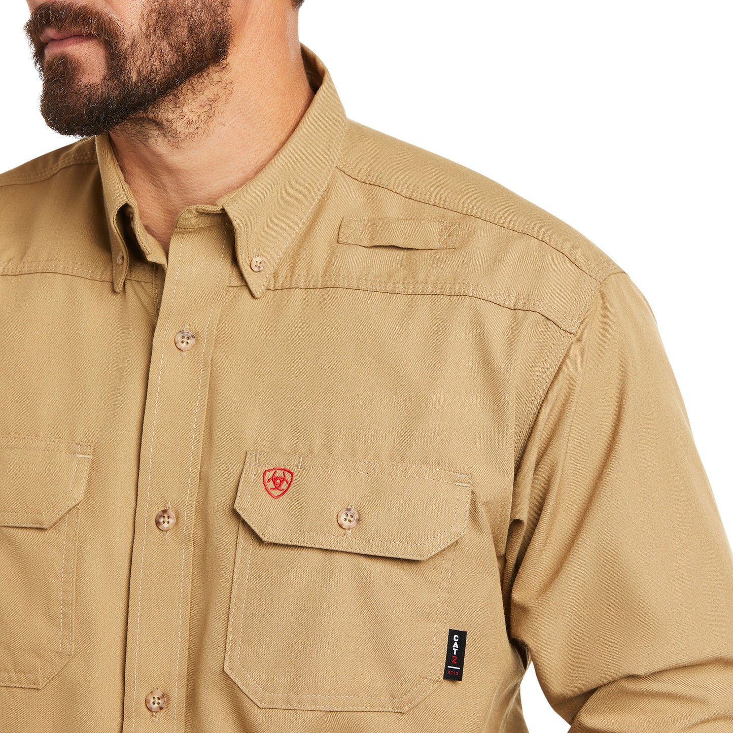 FR Featherlight Work Shirt Khaki - 10031015