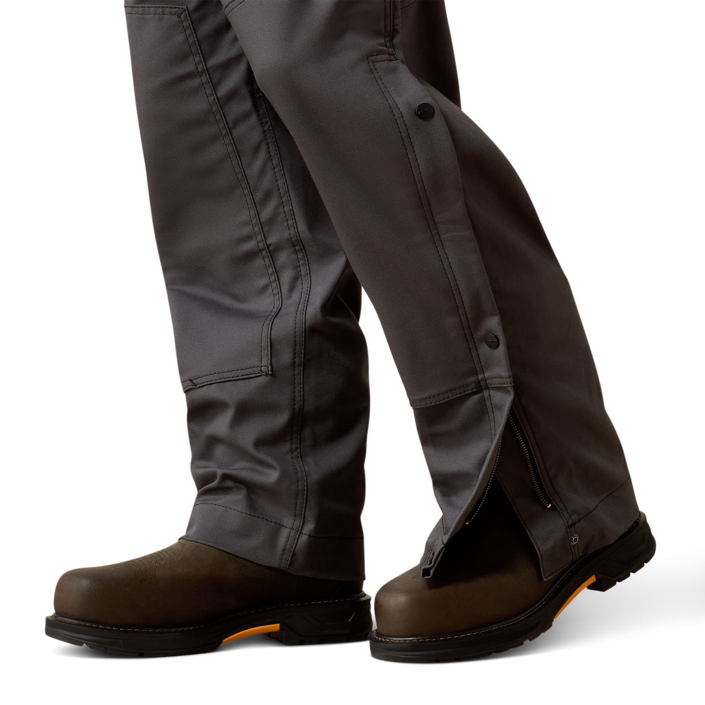 Rebar Duracanvas Unlined Bib Rebar Gray - 10034653