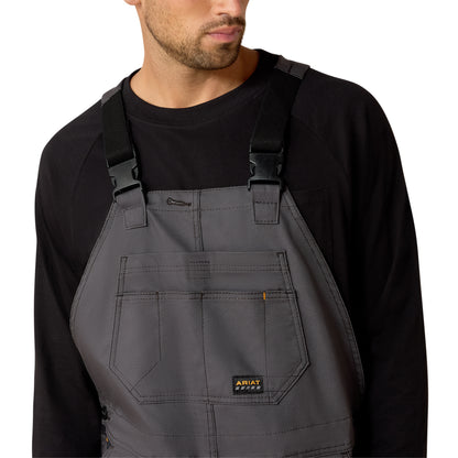 Rebar Duracanvas Unlined Bib Rebar Gray - 10034653