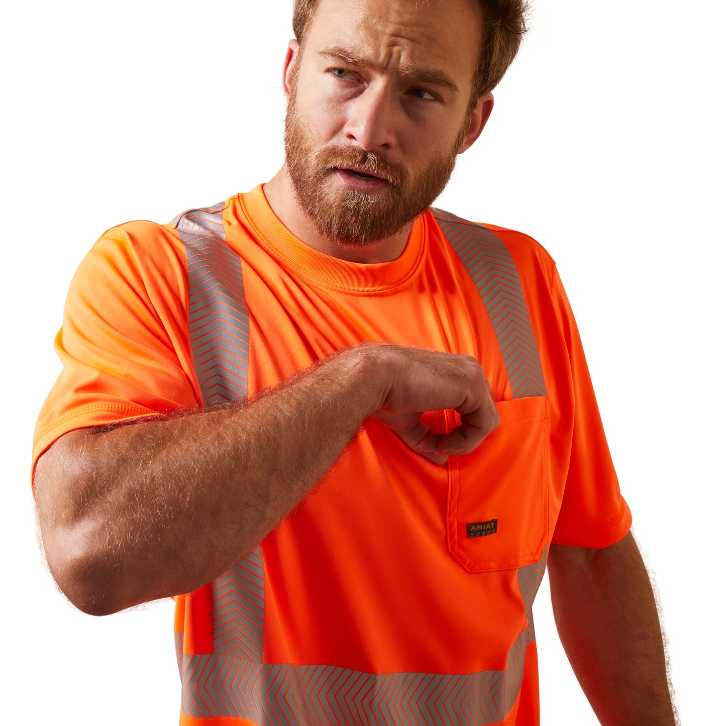 Rebar Hi-Vis ANSI T-Shirt Hi-Vis Orange - 10039195