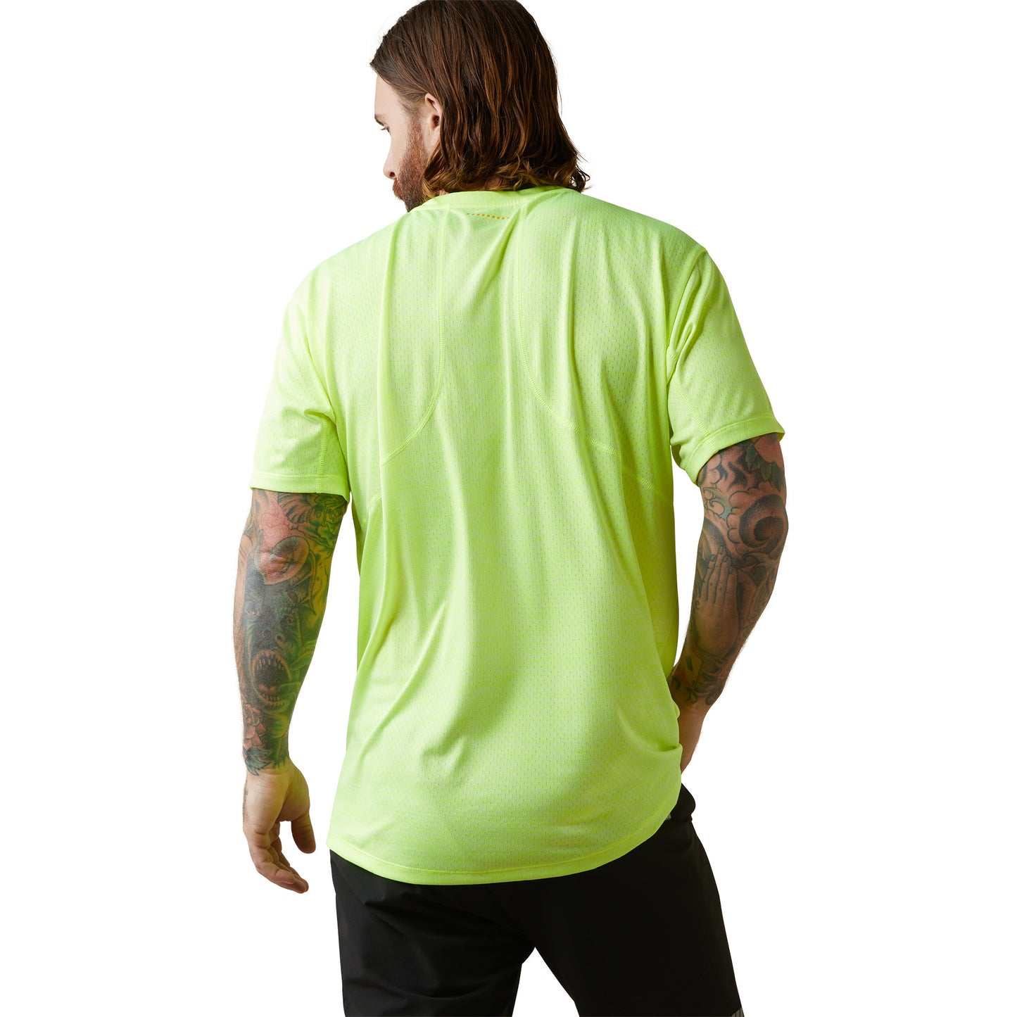 Rebar Evolution Athletic Fit Safety Yellow T-Shirt - 10043326