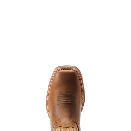 Ariat Kid's Quickdraw VentTEK Western Boot - Brown - 10044485