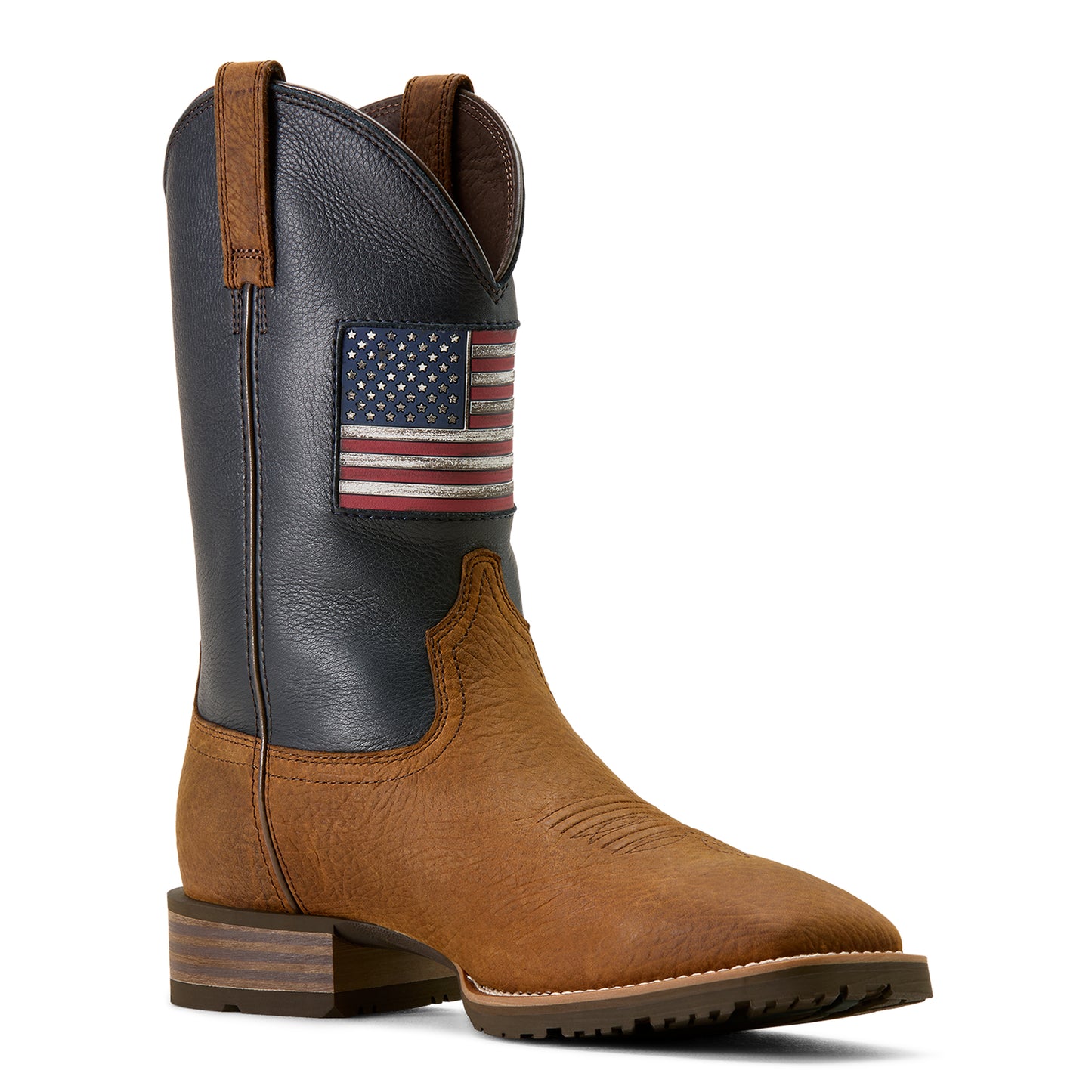 Ariat Hybrid Rancher Patriot Wide Square Toe Cowboy Boot - 10074205