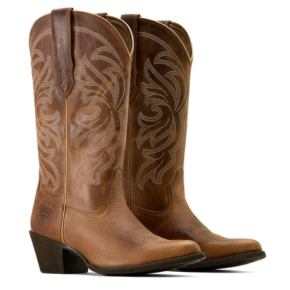 Ariat Heritage J Toe Western Boot - Brown - 10074334