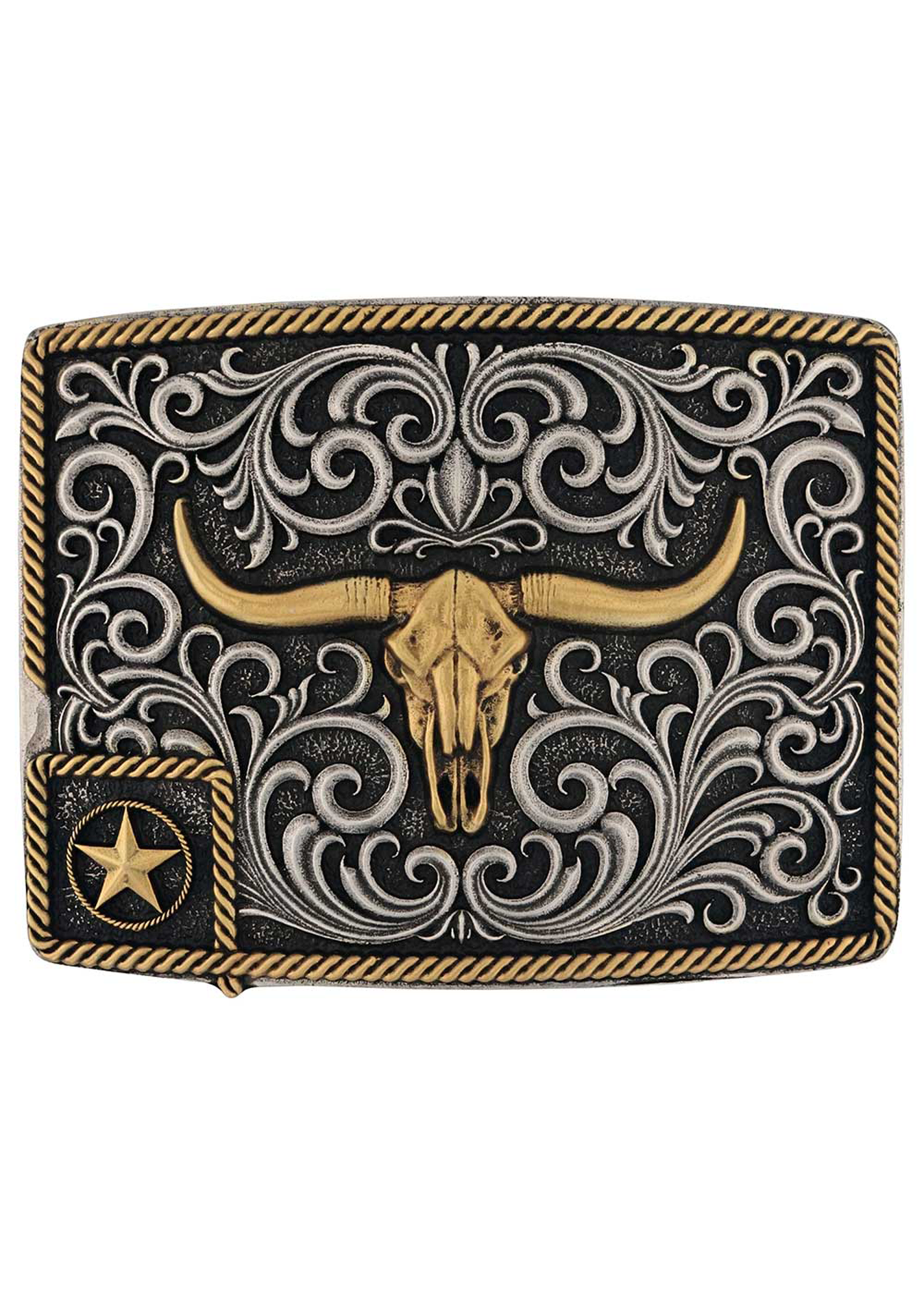 Lonestar Longhorn Attitude Buckle