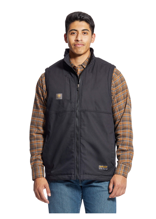 Rebar DuraCanvas Vest Black - 10023933